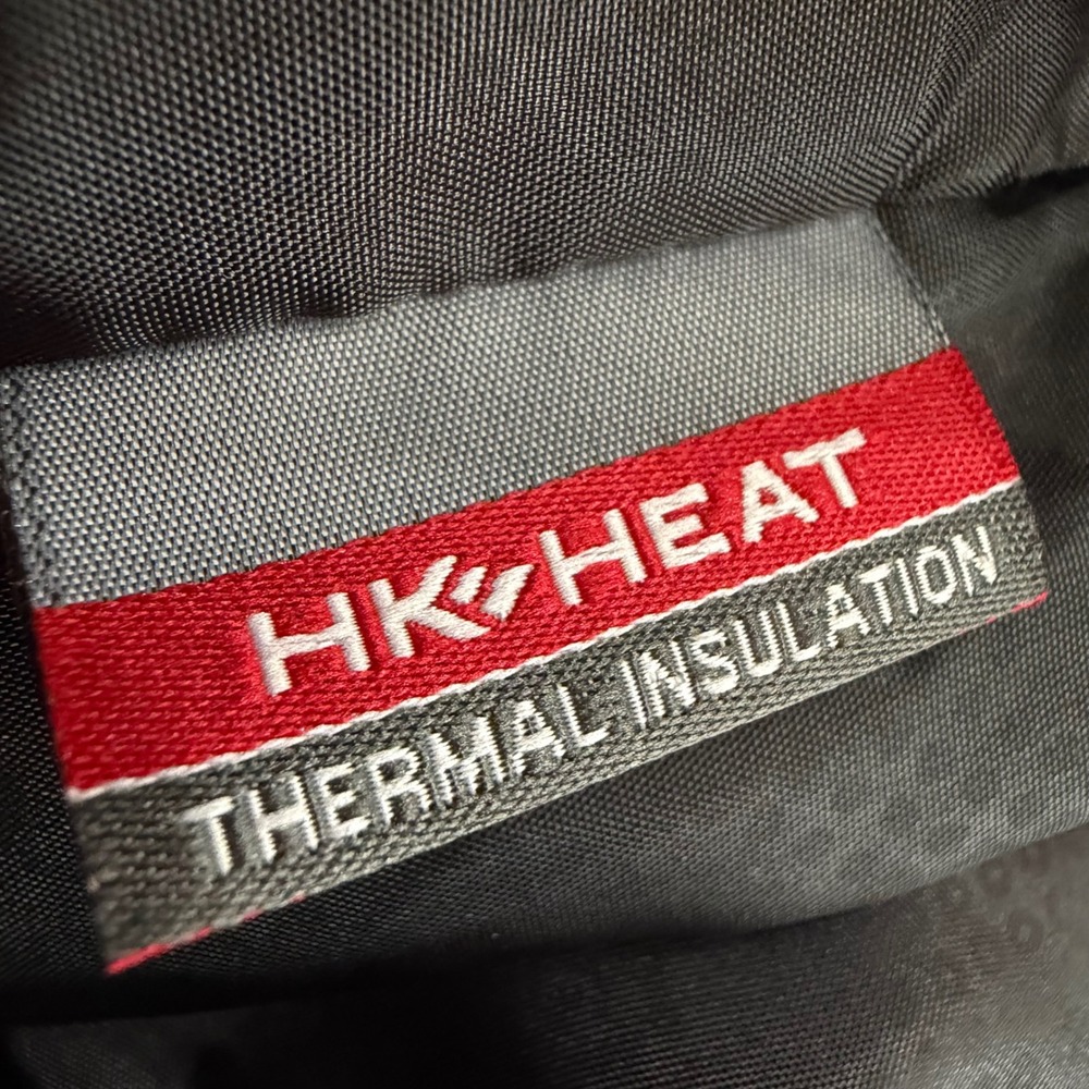 Hawke & Co Sport Puffer Jacket Men Size S Black HK Heat Thermal Insulated Zip - Picture 7 of 10